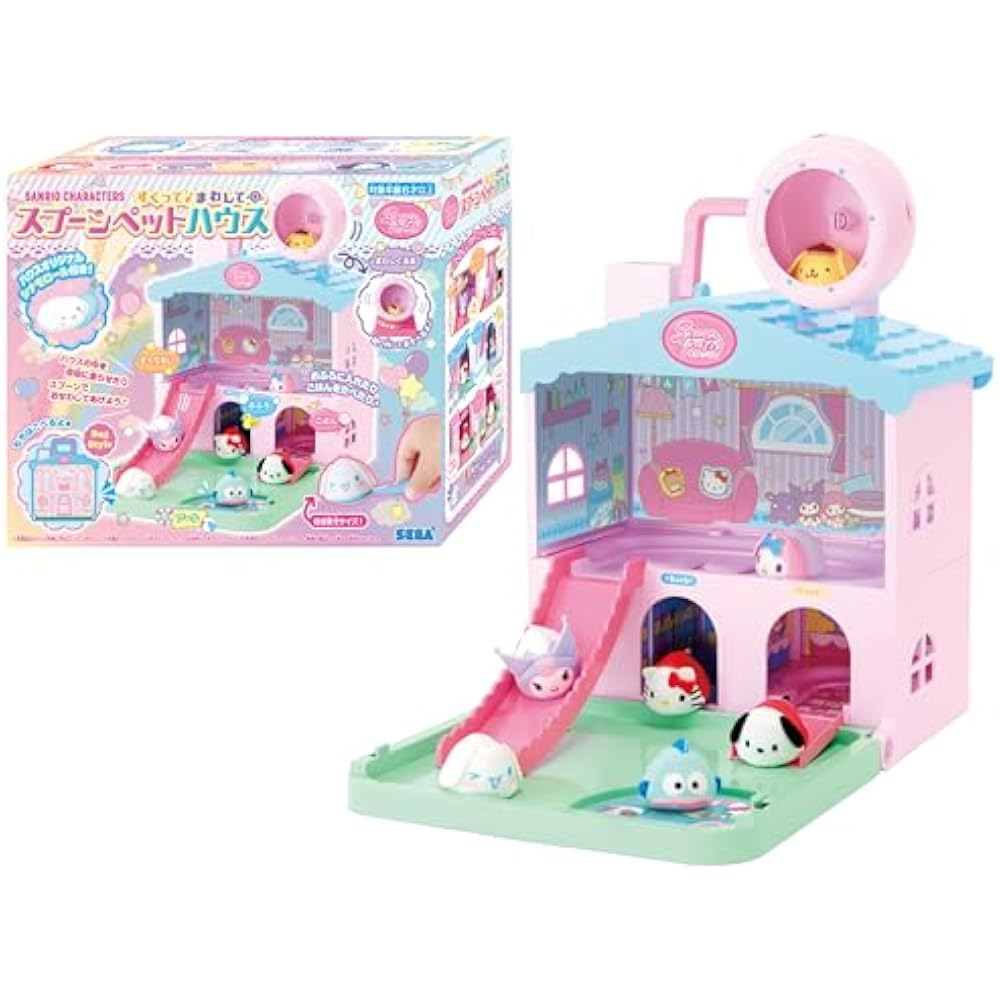 Sega FAVE (SEGA FAVE) Spoons Pet Sanrio Characters Scoop and Swirl Spoons Pet House