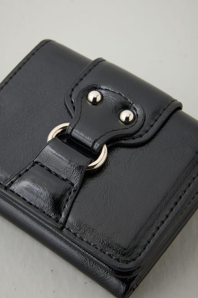 AZUL by Moussy Studded Design Mini Wallet, Women's, 250IAC56-175K, Free Size, Black