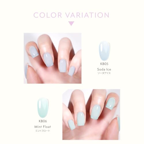 11-Piece Gel Nail Set for Beginners: HEMA-Free, Peelable Gel Nail Stickers, Self-Nail Kit, Peel-Off Gel Nail Tips, Hypoallergenic, Transparent, Easy T