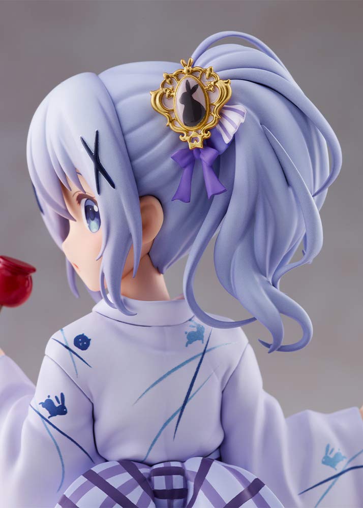 PLUM Is the Order a BLOOM Chino Figure Scale PVC Painted Finished Product Rabbit? (Summer Festival) =Repackage Edition= 1/7