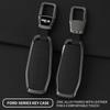 Innenraumleisten Metall Auto Schlüsselhülle Abdeckung Für Ford Focus 3 4 ST Mondeo 5 MK5 Mustang F-150 Explorer Edge Fiesta Kuga MK3 4 Pro