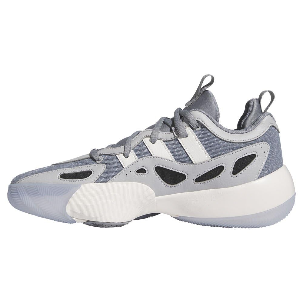 Adidas Trey Unlimited NKK20 Basketball Grey White Size cm Shoes, Three/Grey Two/Cloud (IG6690), 26.5