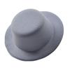Womens Felt Fascinator Hat DIY Round Solid Color Small Plush Hat Hair Decor Wedding Bridal Cocktail Headwear Fasciantor Base