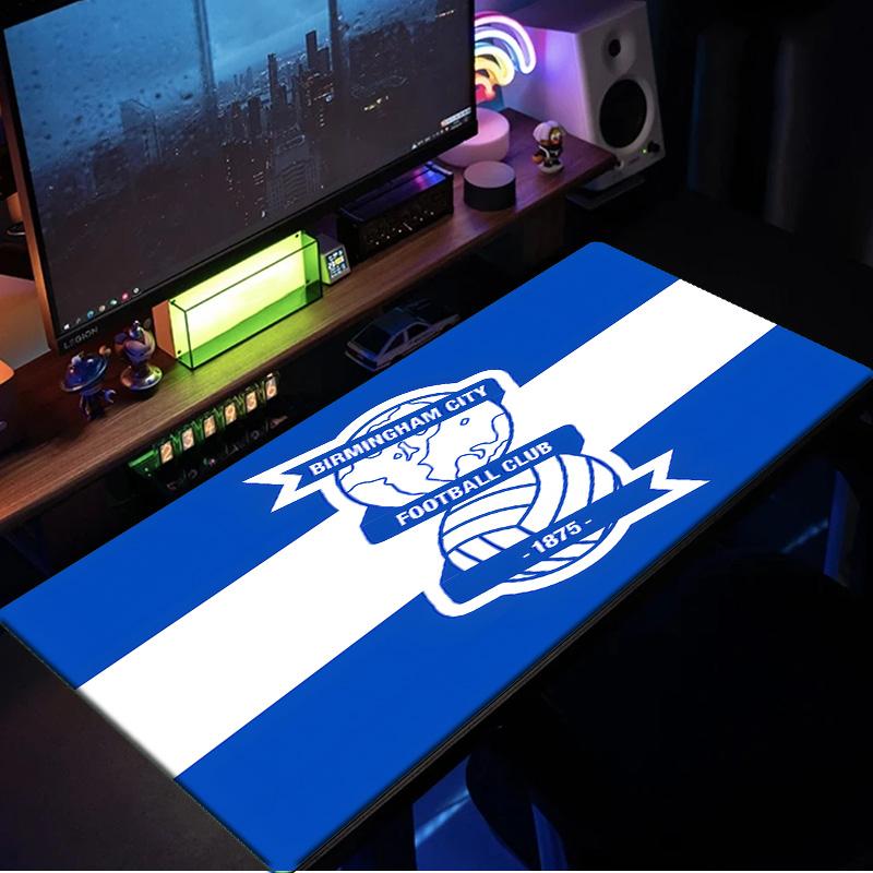 Birmingham City Football Club mouse pad, rubber base, esports desk mat, mouse pad for gamers and office use, gaming desk , easy to clean mat