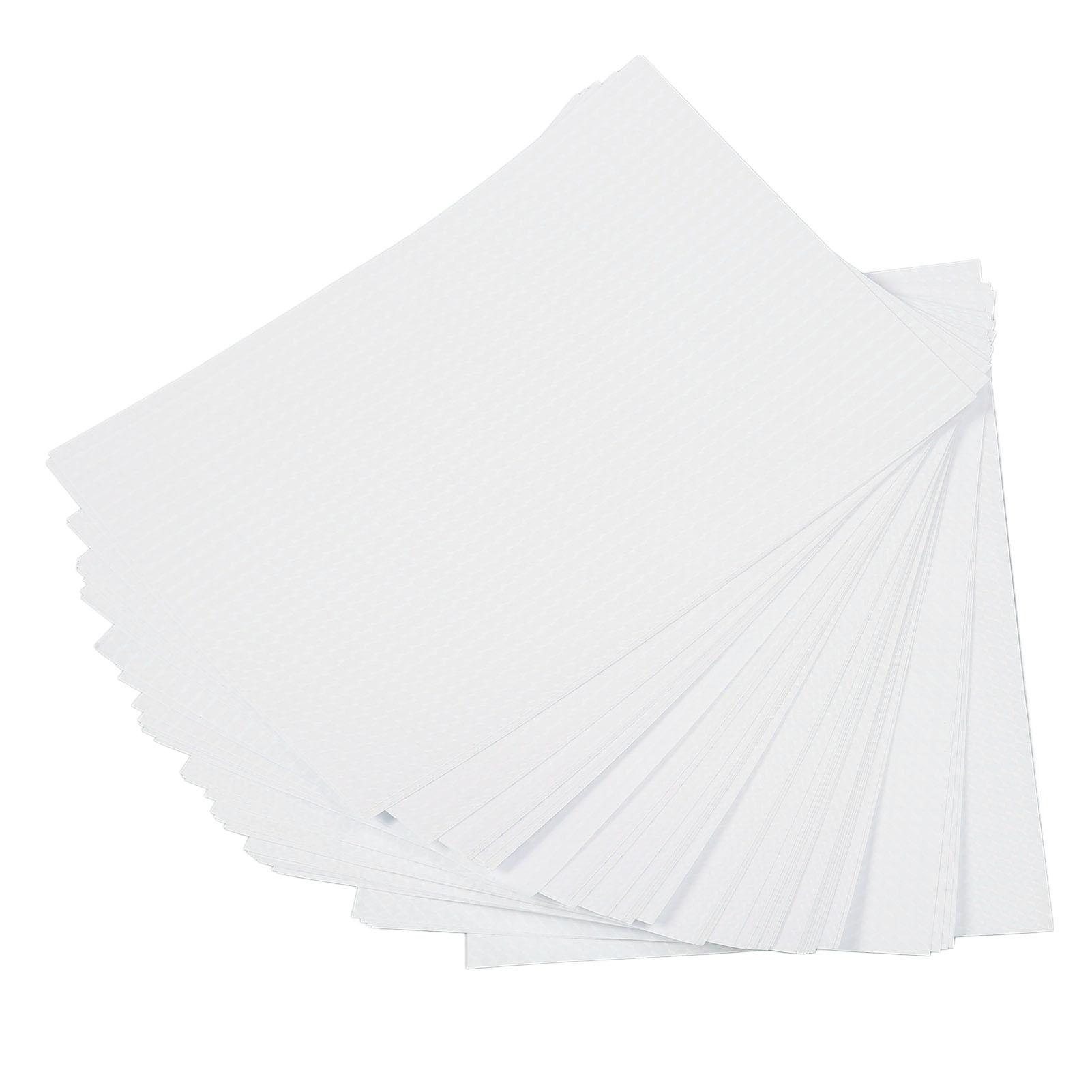 

50 листов А4 Голографический лист для холодного ламинирования Режущийся Водонепроницаемый DIY Самоклеящаяся ламинирующая пленка для фона