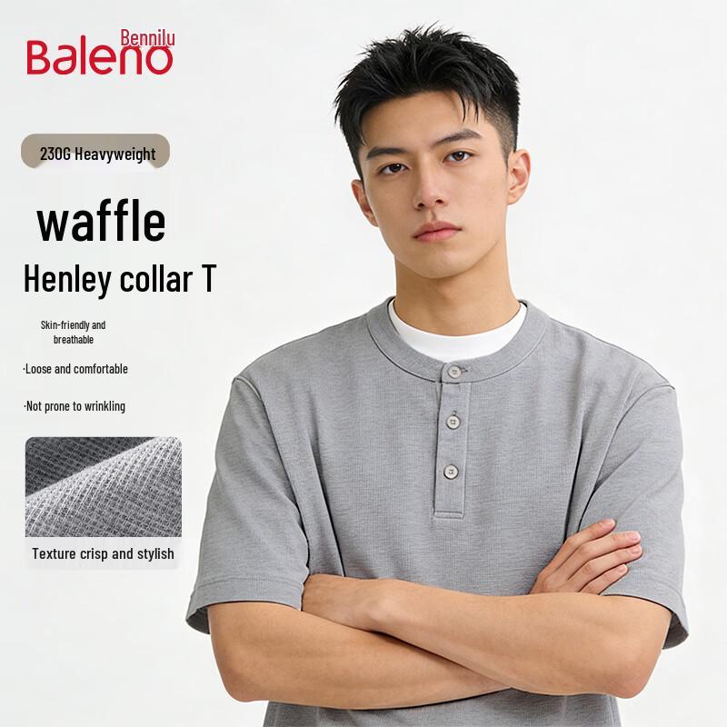 

Baleno Men s Casual Short-Sleeve Round Neck T-Shirt 3XL