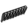 Electric Guitar Bridge 8 String Metal Tailpiece Instrument Accessory for Replacement