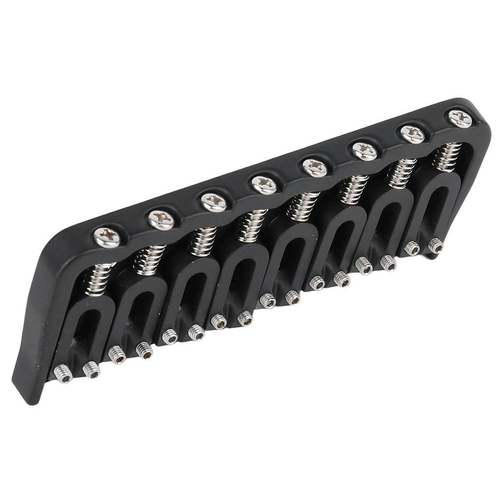 Electric Guitar Bridge 8 String Metal Tailpiece Instrument Accessory for Replacement
