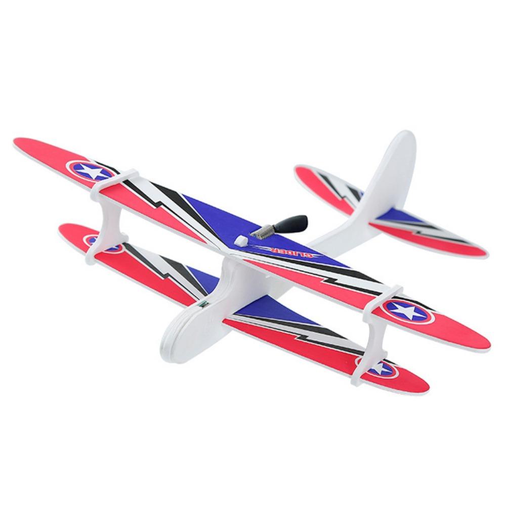 New Ligthweight Children'S Hand Throwing Aircraft Multistyles Eva Airplane Glider Toy Model Diy Assemble Airplanes Toys