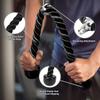 Durable Cable Machine Attachment Set Detachable Lifting Wrist Straps NEW Lat Pulldown Gear  Gym