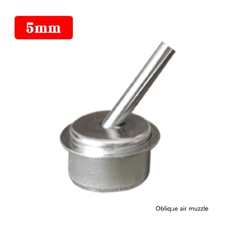 3/4/5/7/8/10mm Bent Curved Heat Nozzle Set for Quick 861 Rework Station - 6pcs