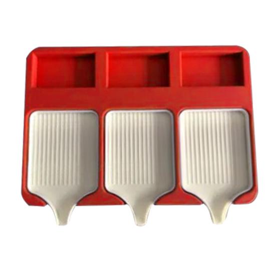 

Піднос для алмазної мозаїки з 3 відділеннями, органайзер для штучних діамантів, піднос для стразів, органайзер для алмазної мозаїки для дорослих, для DIY проєктів з алмазної мозаїки червоний