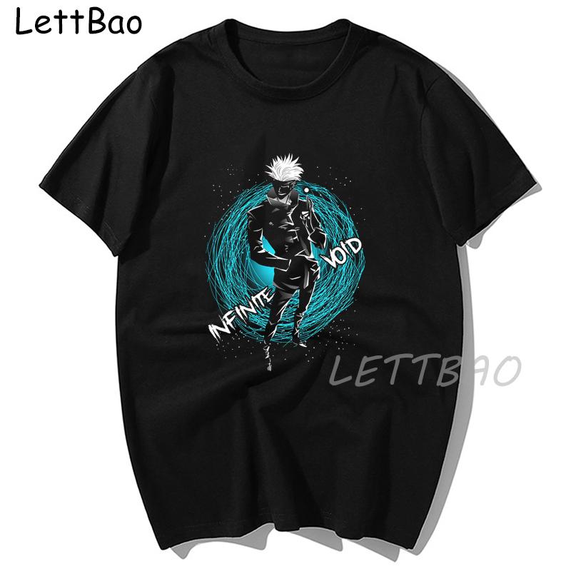 Harajuku T Shirt Jujutsu Kaisen Anime Graphic Tees Men S Clothing Punk Casual Tees Plus Size