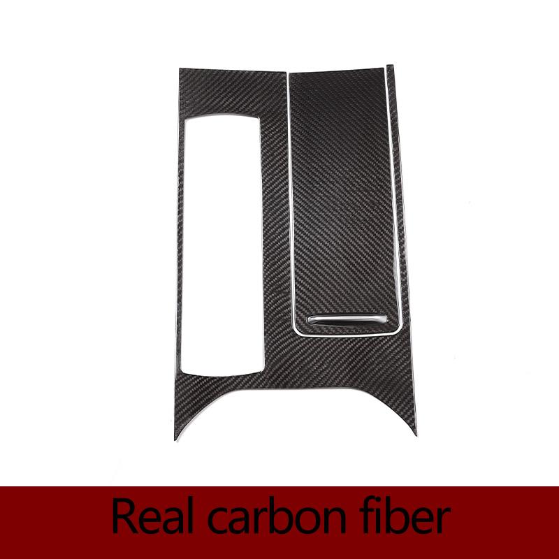 For Land Rover Range Rover Sport 2014-2017 ABS Carbon Fiber Car Center Control Panel Cover Decoration Sticker Car Accessories