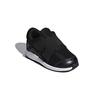 Adidas Fortarun X Round Toe Lace-Up Durable Breathable Low-Top Walking Shoes Baby Shoes Black B96231