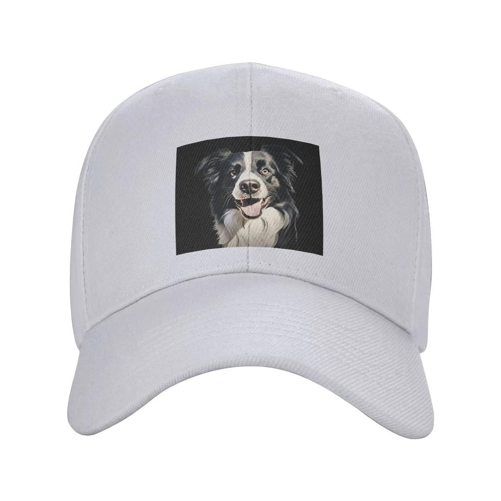 Unisex Baseball Hats Border Collie Outdoor Streetwear Summer Sports Baseball Caps Hip Hop Cap Casquette Hats