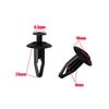 8mm Plastic Rivet Clips for Car Bumpers & Fenders - Ford Compatible