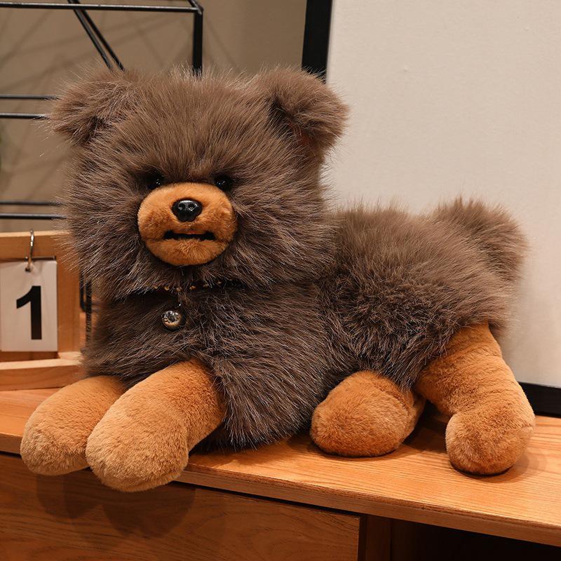 Realistic Cat & Dog Plush Animal Figurines: Cute, Soothing, and Interactive Toys