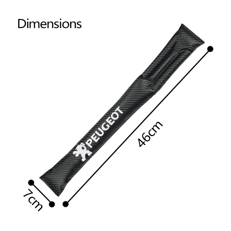 2026 Hot Car Sticker Car Interior Seat Gap Plug Filler Motors Decoration Accessories For Peugeot 2008 208 3008 308 307 206 406 4