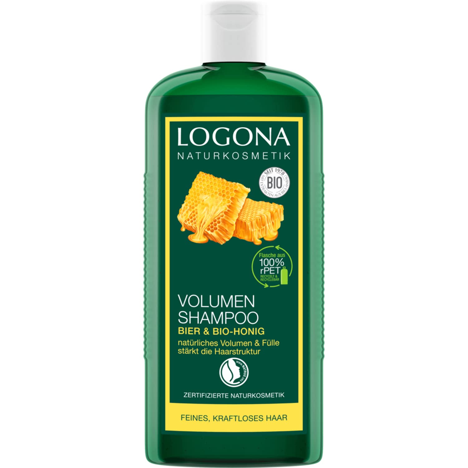 

imported from Logona Volume Shampoo Beer Honey 250ml stiff [Regularly Japan] & (For thin, hair)