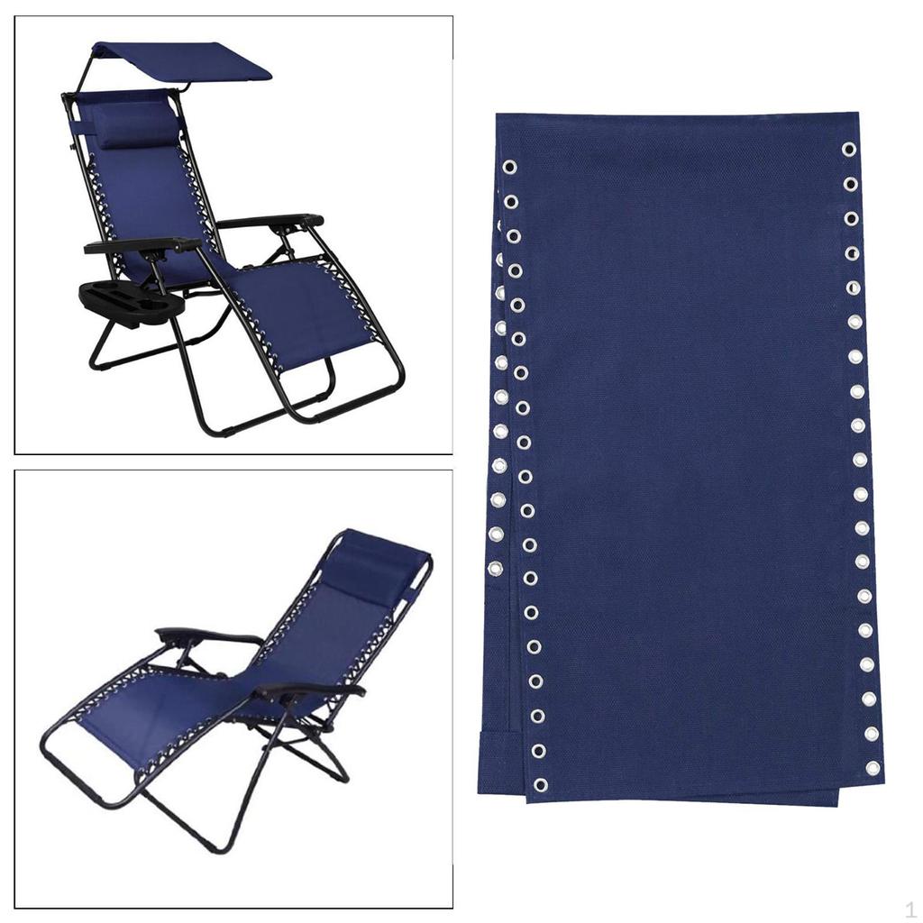 Țesătură de schimb, cârpă gri pentru reparații pentru lounge, canapea rabatabilă pliabilă pentru patio, parte din plasă