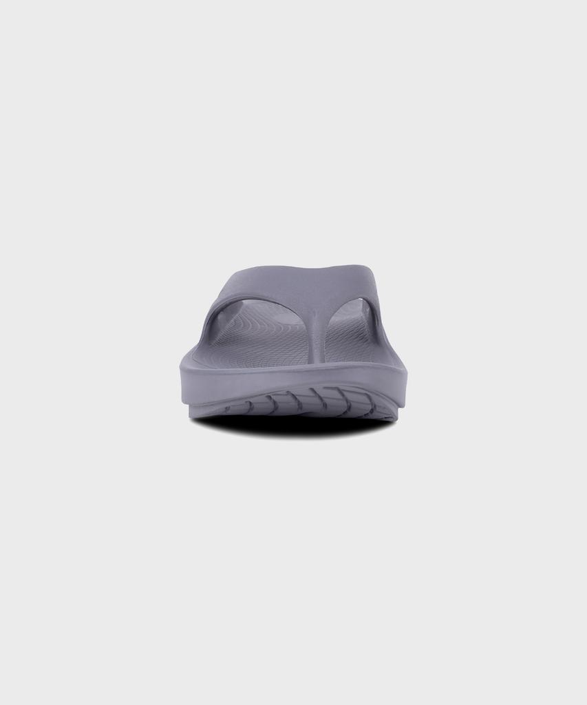 Oofos [Ooriginal] Ciemnoszare Klapki Unisex