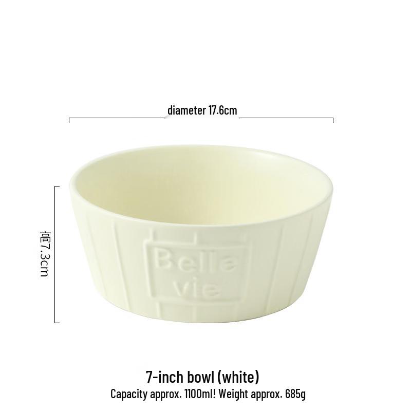 ZISIZ Cartoon Enamel Dessert & Breakfast Bowl