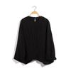 High-End 2026 Pleated Plus Size Loose Shirt - Versatile for Autumn and Spring Lazy Casual Style