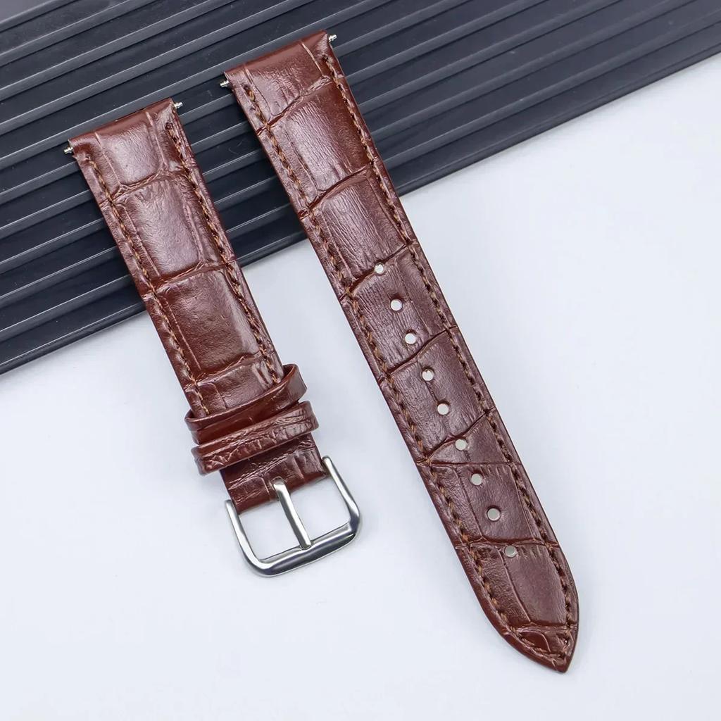 New Universal Replacement Leather Strap Leather Watch Band for Men Women 12 14mm 16mm 18mm 20mm 22mm 24mm Watch Band Accessories