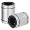 2Pcs Linear Motion Bearings Flange Extended Fast Rotating Speed Low Noise Bearing LM16UU