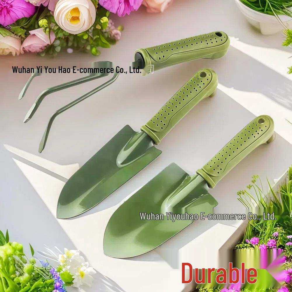 Enhanced Sturdy Gardening Tool Set: 3-Piece for Soil Loosening, Flower and Vegetable Planting Large Upgraded Gardening Three-Piece Set