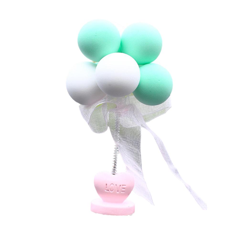Spring Shaking Confession Balloon Car Ornaments Cute Instrument Panel Personality Creative Center Console Decoration Car T7M4