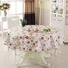 New 150cm Table Cushion Round Oil Resistant Flower Tablecloth Waterproof Washable Tea Table Cloth Hotel Restaurant