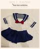 Plus Size 200 Jin MMqqny Japanese Sexy Student Sailor Uniform Set