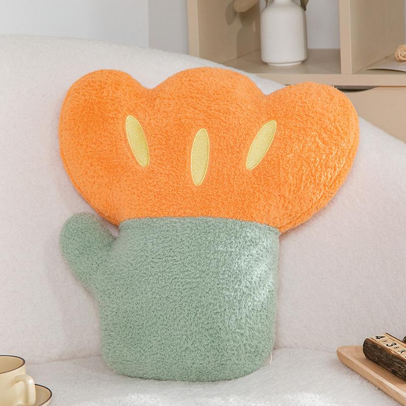 Nordischer Stil Blume Kissen Lächeln Wolke Wurfkissen Tulpe Sonnenblume Plüschtier Kuschel Plüschtiere Mädchenhaftes Zuhause Dekoration Geburtstagsgeschenke