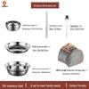 Jingzhou 304 Stainless Steel Camping Tableware Set
