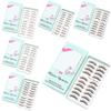 10 Pairs Womens Girls Natural Looking Fake Eyelashes Set Fluffy Curly Wispy Lashes Reusable Cruelty Free Makeup Accessories for Daily Wear