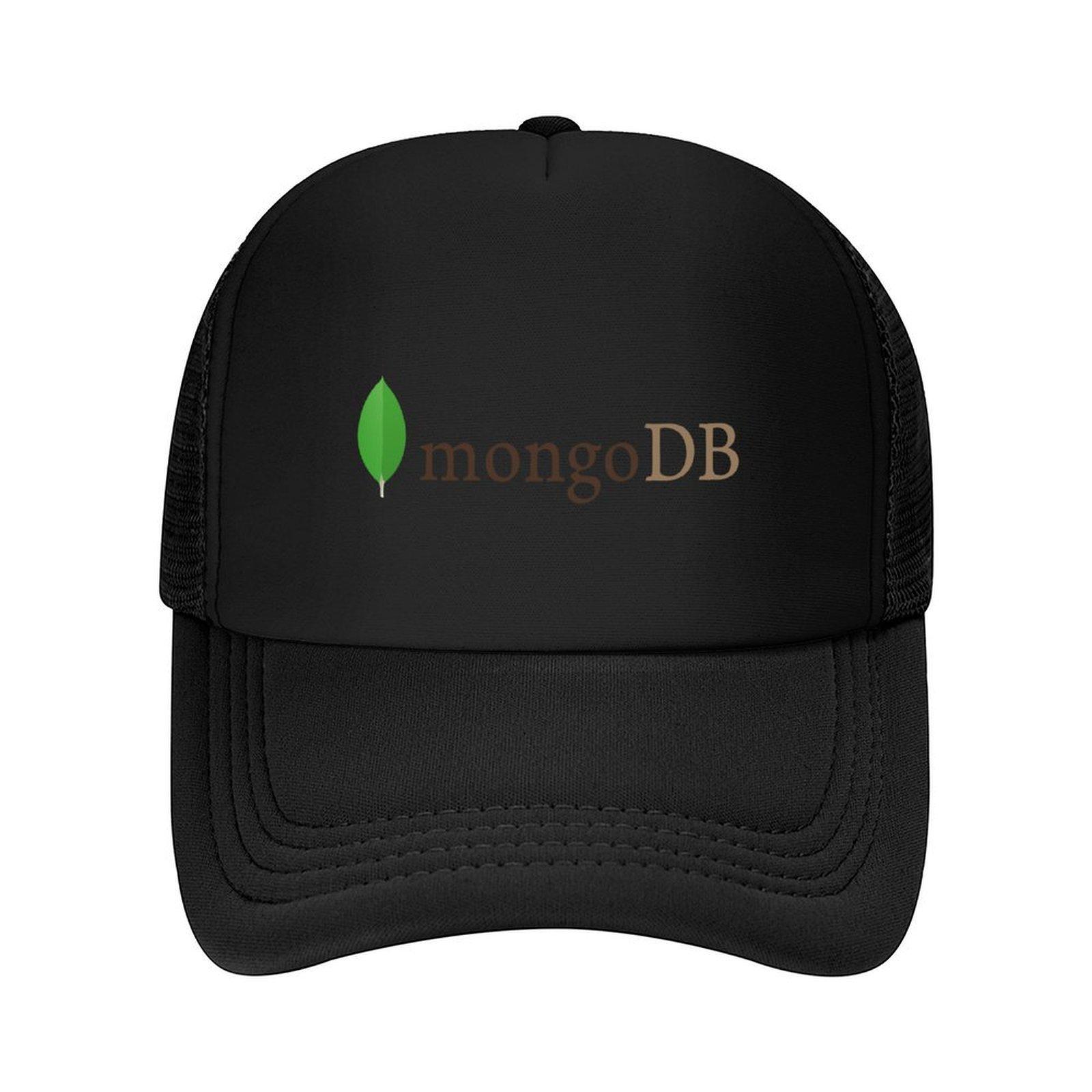 MONGODB Baseball Cap Hat Unisex cute summer hat hard hat Womenx Hats Unisexs