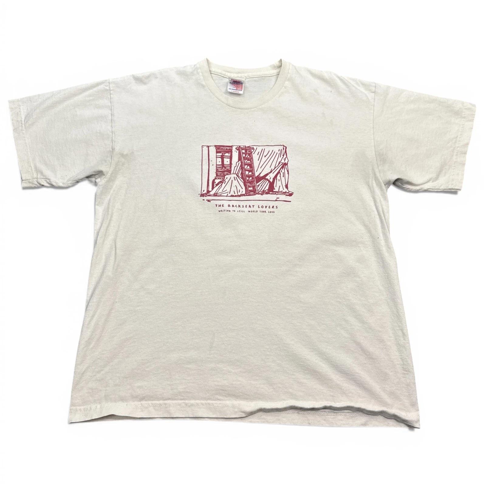 

The Backseat Lovers Waiting to Spill World Tour T Shirt Adult Size Large USA S