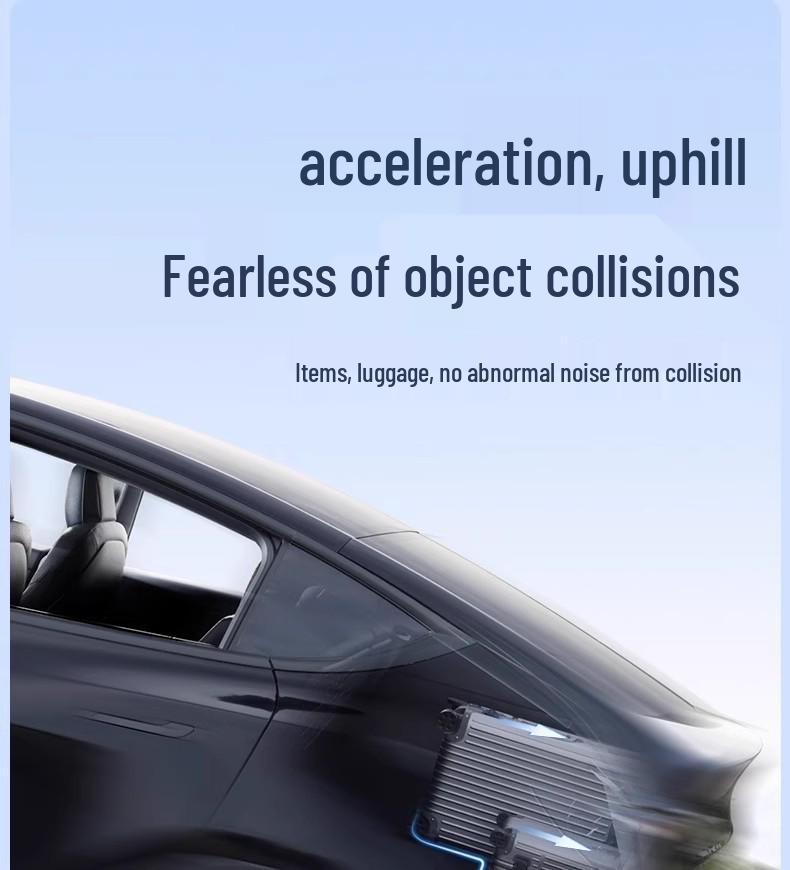 Suede Tailgate Protector for Refreshed Model 3 Y: Full Trunk Interior Coverage.