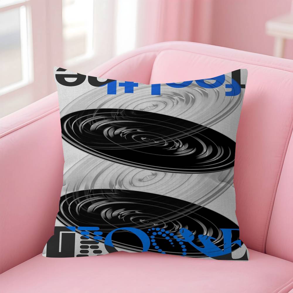 Retro Abstract Nourishing Soul Classic Wall Art Pillow Cover Design Cushion Cover Decor Holiday Decorati