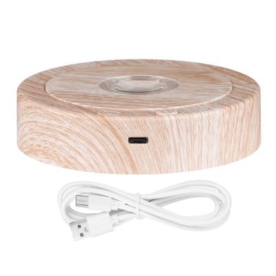 Ronde Stand LED Roterende Display Stand Draaibare Basis Voor Kristallen Verlichte Basis 8 Lichtstanden Display Sokkels
