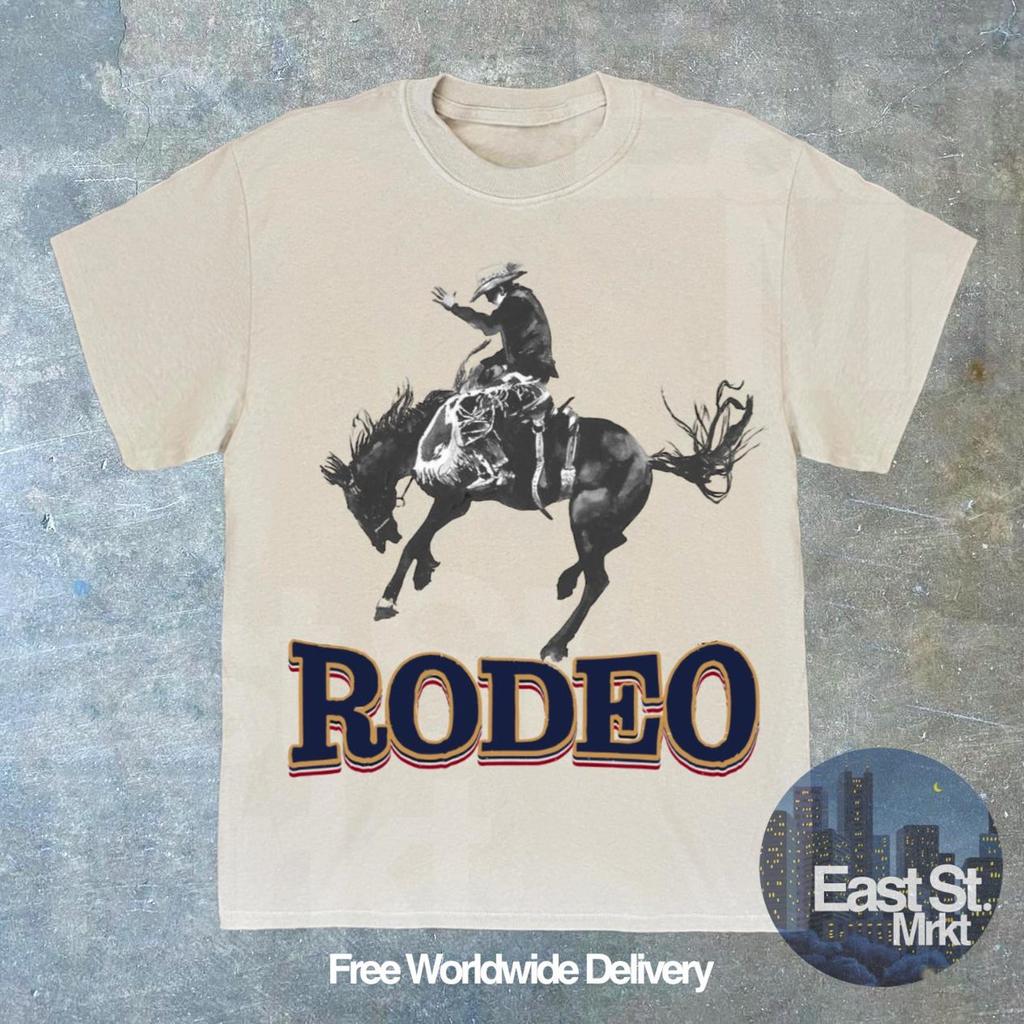 Vintage Rodeo Cowboy T-shirt: Western Style Retro Tee