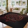 Linkin Park Design Crystal Velvet Rug Soft Decorative Mat for Bedroom Entrance