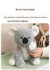 Cross-Border Plush Animal Dolls: Panda, Fox & Highland Cattle Creative Plush Toys