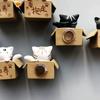 Niedliche Katzen Kühlschrankmagnete  Heimdekorationsmagnete  3D-Magnete  Geschenke