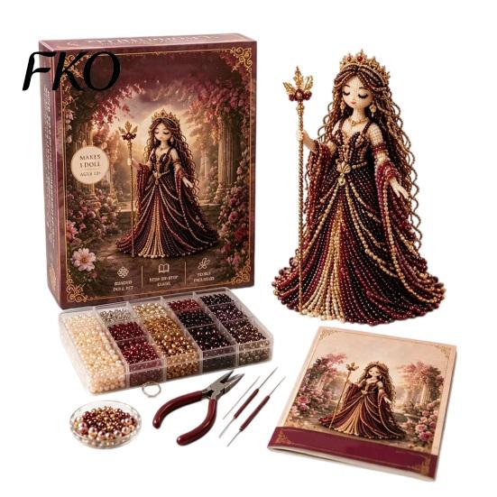 Materiali per Artigianato Artistico con Perline Kit Dea Perline Divina, Kit Creativo Fai da Te 3D Progetto Artistico con Perline Colorate per Adulti Adolescenti Donne Fatto a Mano