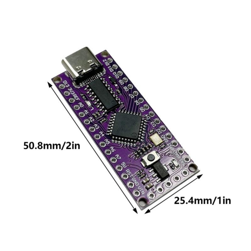 LGT8F328P MiniEVB Type C USB Development Board for DIY Computings PCB for Hobbyists and Maker
