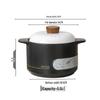 SHUNJU 5.5L High-Temperature Ceramic Stew Pot