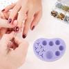 Built-In Tweezers Storage Slots Silicone Eyelash Lift Palette
